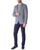 Піджак чоловічий TRUSSARDI JEANS (52H00085-1T005273-U260/21) Блакитний 52 - изображение 2