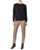 Джемпер жіночий TRUSSARDI JEANS (56M00351-OF000569-K299/20-21) Чорний XL - изображение 2