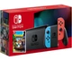 Nintendo Switch Neon Blue-Red (Upgraded version) + Игра Crash Bandicoot N’sane Trilogy - изображение 1