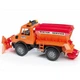 Спецтехника Bruder снегоуборочный автомобиль MB Unimog, М1:16 (02572) - изображение 1