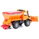 Спецтехника Bruder снегоуборочный автомобиль MB Unimog, М1:16 (02572) - изображение 4