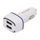 Автомобильное Зарядное Устройство Borofone BZ14 2.4A cable USB to Lightning, White - изображение 1
