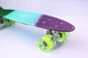 Скейт Пенні Борд BesT board зелений-фіолетовий-блакитний C40309 - зображення 2