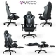Геймерське крісло, Vicco Sirius, чорно-сіре - зображення 9