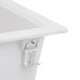 Кухонная мойка Lidz 460х515/200 WHI-01 (LIDZWHI01460515200) - изображение 6