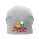 Шапка дитяча Час Пригод 001 (Adventure Time) сіра (ATR gry 001) 54-56 см - зображення 1