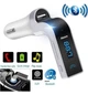 Автомобильный FM трансмиттер модулятор Car G7 Bluetooth Silver (SV1536-1) - изображение 1