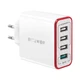 Зарядное устройство BlitzWolf BW-PL5 4 USB порта 30 W QC3.0 White (JBW-PL5White) - изображение 1