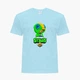 Детская футболка Бравл Старс Леон Зеленый (Brawl Stars Leon Green) (25186-1015) 146-152 см Хлопок Голубой - изображение 1
