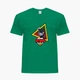 Детская футболка Бравл Старс Ворон (Brawl Stars Crow) (25186-1025) 104-110 см Хлопок Зеленый - изображение 1