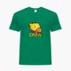 Детская футболка Бравл Старс Ворон желтый (Brawl Stars Crow yellow) (25186-1028) 134-140 см Хлопок Зеленый - изображение 1