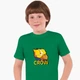 Детская футболка Бравл Старс Ворон желтый (Brawl Stars Crow yellow) (25186-1028) 134-140 см Хлопок Зеленый - изображение 2