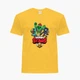 Детская футболка Бравл Старс 3 героя (Brawl Stars 3 heroes) (25186-1021) 104-110 см Хлопок Желтый - изображение 1