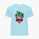 Детская футболка Бравл Старс 3 героя (Brawl Stars 3 heroes) (25186-1021) 146-152 см Хлопок Голубой - изображение 1