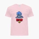 Детская футболка Бравл Старс Леон Волк (Brawl Stars Leon Wolf) (25186-1014) 122-128 см Хлопок Розовый - изображение 1