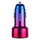 Автомобильное зарядное устройство Baseus Magic Series Dual Quick Charge Car Charger QC 4.0 45W USB + Type-C Красный - изображение 2