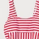 Купальник суцільний жіночий H&M 8334841bw M Біло-червоний (2030000100279) - зображення 5