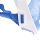 Маска для снорклинга с дыханием через нос Zelart Swim One F-118 White-Blue размер S/M - изображение 6