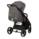 Дитяча коляска BabyZz B100 ( Бебизз Б-100 ) Прогулянкова демісезонна з 6-ти місяців Сіра - зображення 3