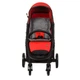 Детская коляска BabyZz B100 ( Бебизз Б-100 ) Прогулочная демисезонная с 6-ти месяцев Красная - изображение 3