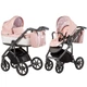 Детская коляска 2в1 Mioobaby Rino Light Pink универсальная для новорожденных и до 3 х лет светло розовая - изображение 1