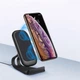 Бездротовий зарядний пристрій ColorWay Wireless Stand 15W Black (CW-CHW31Q-BK) - зображення 6