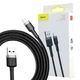 USB кабель Micro USB разъем BASEUS Сafule Series (0.5m, 2.4A, 480 Mbps) . Black - изображение 7