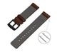 Кожаный ремешок Primo Classic для часов Samsung Watch Active (SM-R500) / Active 2 (SM-R820/R830) Coffee Primo коричневый - изображение 4