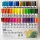 Маркери-лінери Dual Brush Tip Pens 72 шт. на водній основі двосторонні (VF333003) - зображення 3