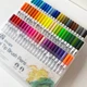 Маркери-лінери Dual Brush Tip Pens 72 шт. на водній основі двосторонні (VF333003) - зображення 4