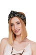 Летний тюрбан MyScarf узел one size Аксессуары на черном - изображение 1