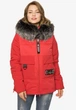 Коротка зимова жіноча куртка з хутром Modniy OAZIS 44-46 Червоний (90392/2 44-46) - зображення 2