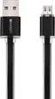 Кабель Logan USB-A 2.0 - microUSB 1 м Black (EL117-010BK) - изображение 2