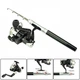 Кишенькова складна міні ручка вудка в боксі Pocket Pen Fishing Rod + Котушка Чорна - зображення 6