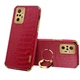 Чехол для Deexe Crocodile Case для Xiaomi Redmi Note 10 Pro - Red - изображение 1