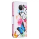 Чохол з малюнком Deexe Color Wallet для Nokia G10 / G20 - Vivid Butterflies - зображення 4