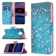 Чохол з малюнком Deexe Color Wallet для Nokia G10 / G20 - Tree with Flowers - зображення 1