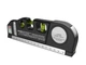 Лазерный уровень со встроенной рулеткой 4 в 1 нивелир LASER LEVEL PRO3 Черный - изображение 2
