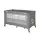 Детский манеж-кровать Lorell Kids Noemi-1 127х65х75 см 2 уровня Серый (10080552129-LR) - изображение 3