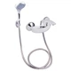 Lidz Mars 010 Смеситель для душа Chrome (k40) с душевым гарнитуром LDMAR010CRM34892 - изображение 1