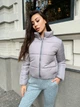 Зимняя женская куртка дутая короткая К&ML 0010 M-L (46-48) Серый ( 0010 - 06) - изображение 2