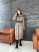 Зимнее пальто оверсайз из эко кожи K&ML 04 ( 42-48) Какао 04 - 02 - изображение 6