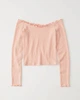 Топ Abercrombie & Fitch AF5875W S Персиковый - изображение 2