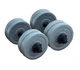 Гантелі RN-Sport (6 kg GRAY) серії Gray 2 по 6 кг - зображення 1