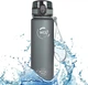 Спортивна Пляшка-Фляга для води WCG SPORT Tritan Grey 500 мл шейкер фітнес - зображення 1