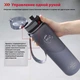 Спортивна Пляшка-Фляга для води WCG SPORT Tritan Grey 500 мл шейкер фітнес - зображення 5