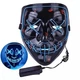 Неонова маска "Судно ніч" Світиться маска WaveX i5 Pro Led Mask Маска на хелловін (АС - ОК) - зображення 1