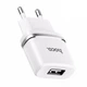 Сетевое зарядное устройство блок питания для телефона Hoco C11 1USB 1A White - изображение 1