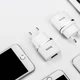 Сетевое зарядное устройство блок питания для телефона Hoco C11 1USB 1A White - изображение 4