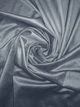 Комплект штор Эліт Lux Portiery Бархат-Велюр Сірий 150х270 - 2 шт + Тюль Креп-шовк білий 400х270 - 1 шт (TBK1283) - зображення 2